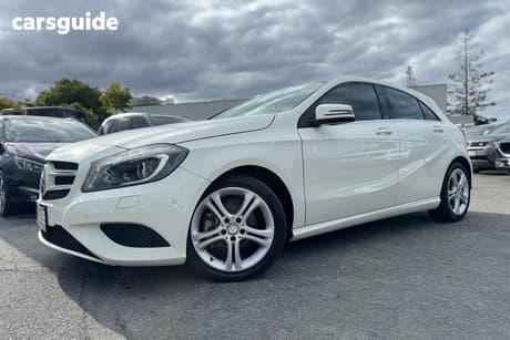 White 2014 Mercedes-Benz A180 Hatchback Be