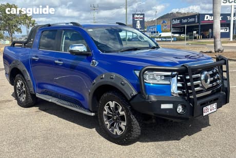 Blue 2022 GWM UTE Dual Cab Utility Cannon (4X2)