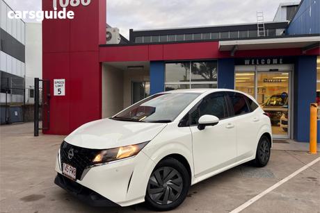 White 2021 Nissan Note Hatch E-POWER