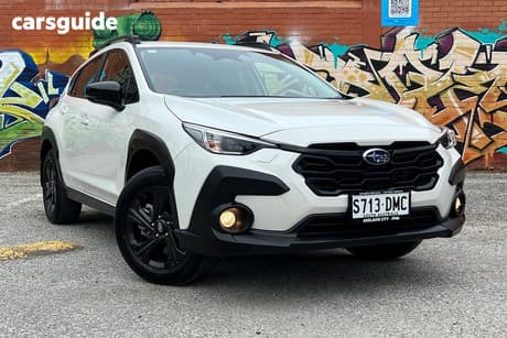 White 2024 Subaru Crosstrek Wagon Awd 2.0L