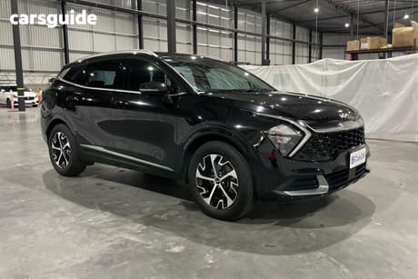 Black 2022 Kia Sportage Wagon Sx (Awd)