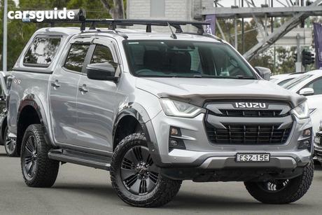 Silver 2022 Isuzu D-MAX Crew Cab Utility X-Terrain (4X4)