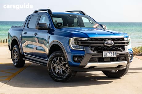 Blue 2025 Ford Ranger Double Cab Pick Up Wildtrak 3.0 (4X4)