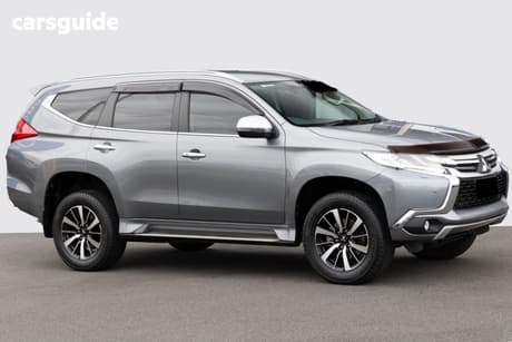 Grey 2019 Mitsubishi Pajero Sport Wagon Exceed (4X4) 7 Seat