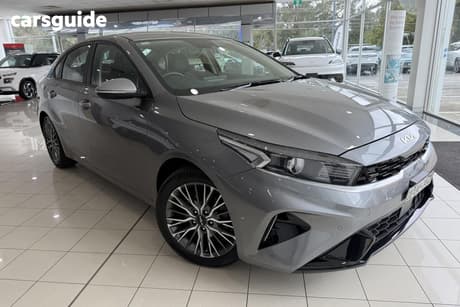 Grey 2022 Kia Cerato Sedan Sport+