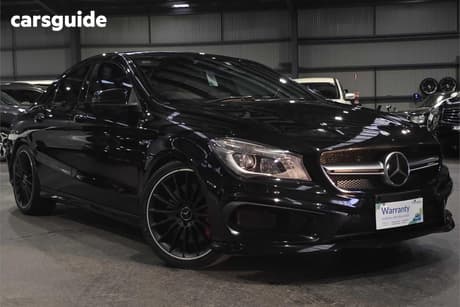 Black 2016 Mercedes-Benz CLA45 Coupe Amg