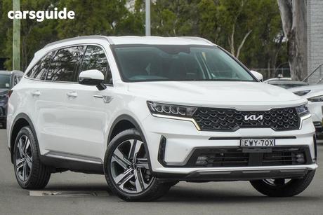 White 2022 Kia Sorento Wagon Sport+ 7 Seat