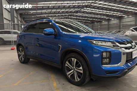 Blue 2023 Mitsubishi ASX Wagon Exceed (2Wd)