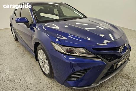 Blue 2020 Toyota Camry Sedan Ascent Sport