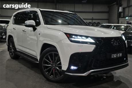 White 2023 Lexus LX500D Wagon F Sport