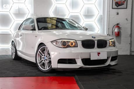 White 2011 BMW 1 Coupe 135I SPORT R