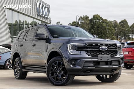 Grey 2025 Ford Everest Wagon Sport (4Wd)