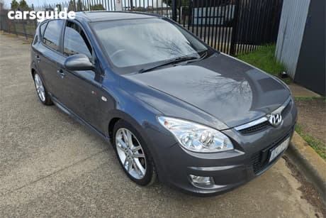 Grey 2009 Hyundai I30 Hatchback Sr