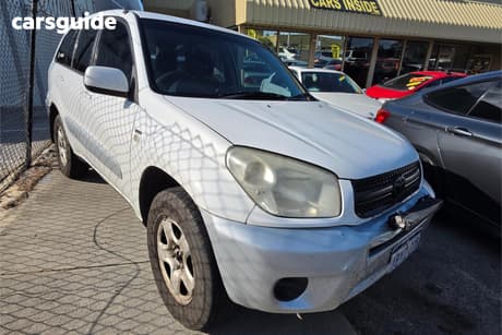 White 2005 Toyota RAV4 Wagon Cv (4X4)