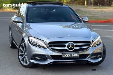Grey 2014 Mercedes-Benz C250 Sedan