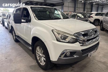 White 2018 Isuzu MU-X Wagon Ls-T (4X4)