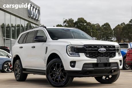 White 2025 Ford Everest Wagon Sport (4Wd)