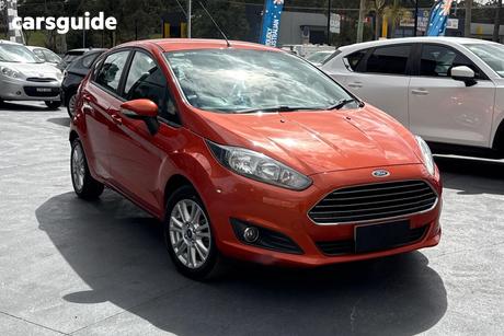 Orange 2016 Ford Fiesta Hatchback Trend