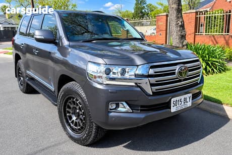 Grey 2016 Toyota Landcruiser Wagon Sahara (4X4)