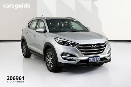 Silver 2016 Hyundai Tucson Wagon Active X (Fwd)