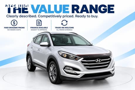 Silver 2017 Hyundai Tucson Wagon Active X (Fwd)