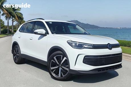 White 2024 Volkswagen Tiguan Wagon 110Tsi Life