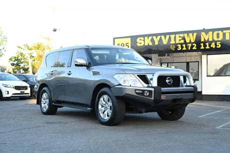 Grey 2013 Nissan Patrol Wagon Ti-L (4X4)