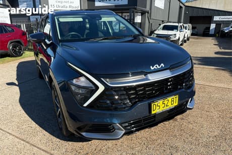 Blue 2023 Kia Sportage Wagon Sx (Awd)