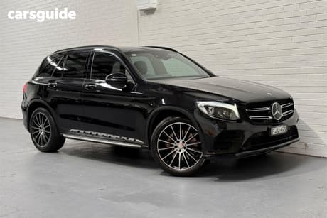 Black 2016 Mercedes-Benz GLC250 Wagon 250