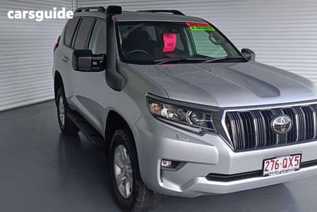 Silver 2018 Toyota Landcruiser Prado Wagon Gxl (4X4)