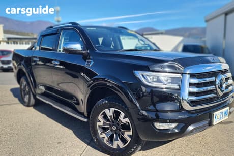 Black 2022 GWM UTE Dual Cab Utility Cannon-X (4X4)