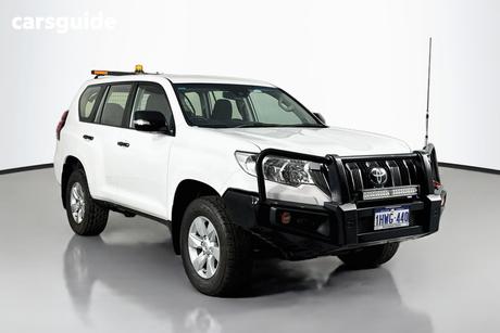 White 2023 Toyota Landcruiser Prado Wagon Gx