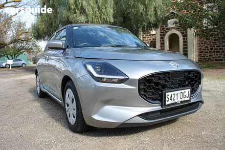 Silver 2025 Suzuki Swift Hatchback Hybrid
