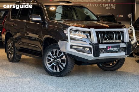 Grey 2018 Toyota Landcruiser Prado Wagon Gxl (4X4)