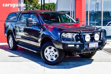 Grey 2017 Ford Ranger Dual Cab Utility Xlt 3.2 (4X4)