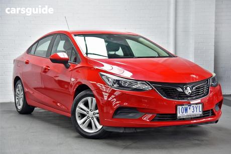 Red 2018 Holden Astra Sedan Ls (5Yr)