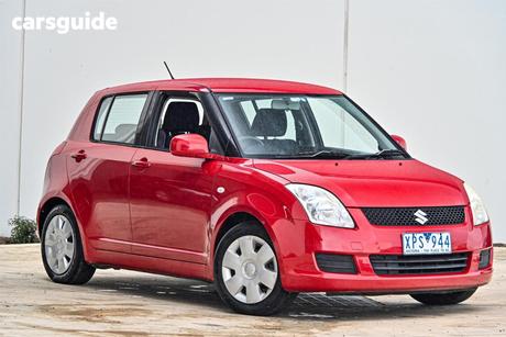 Red 2010 Suzuki Swift Hatchback Re.4