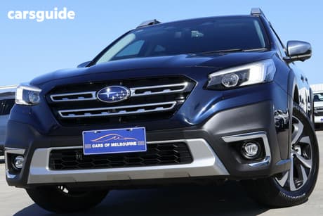 Blue 2021 Subaru Outback Wagon Awd Touring