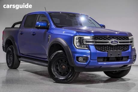 Blue 2023 Ford Ranger Double Cab Pick Up Xlt 2.0 (4X4)