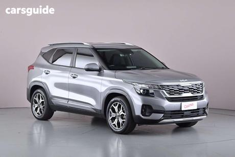 Grey 2021 Kia Seltos Wagon Sport+ (Fwd)