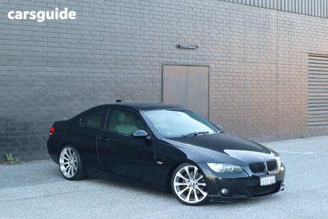 Black 2009 BMW 3 Coupe 23I E92 MY09
