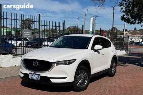 White 2018 Mazda CX-5 Wagon Maxx Sport (4X4)