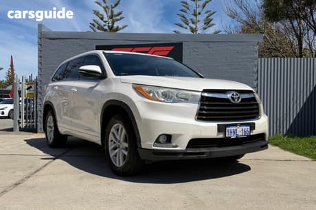 White 2015 Toyota Kluger Wagon Gx (4X4)