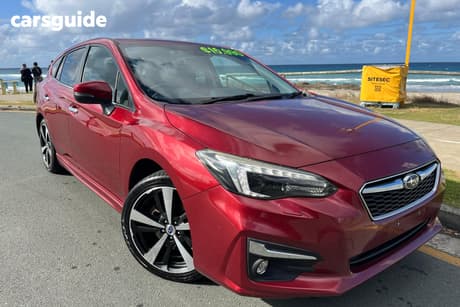 Red 2019 Subaru Impreza Hatchback 2.0I-S (Awd)