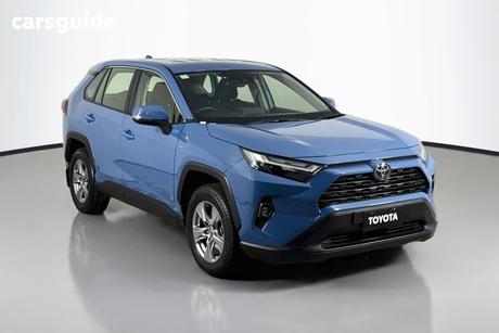 Blue 2025 Toyota RAV4 Wagon Gx (Awd) Hybrid