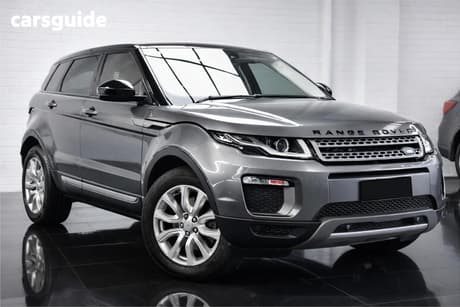 Grey 2016 Land Rover Range Rover Evoque SUV TD4 180 SE 4X4