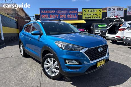 Blue 2019 Hyundai Tucson Wagon Active (2Wd)