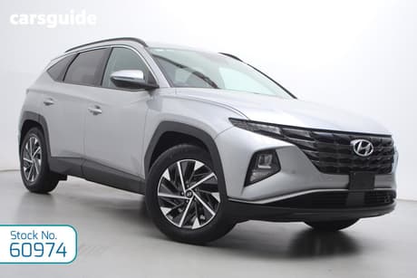 Silver 2022 Hyundai Tucson Wagon Elite (Fwd)