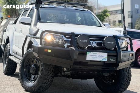 White 2019 Holden Colorado Crew Cab Pickup Ls (4X4) (5Yr)