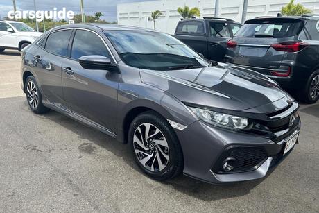 Grey 2019 Honda Civic Hatchback Vti-S